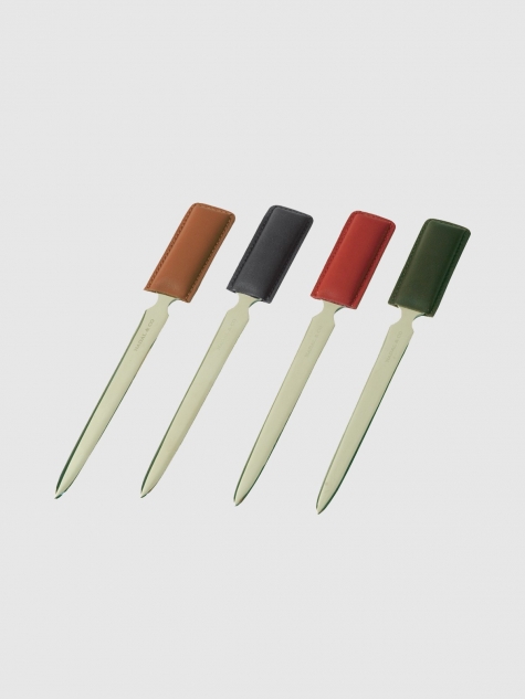 Leather letter opener