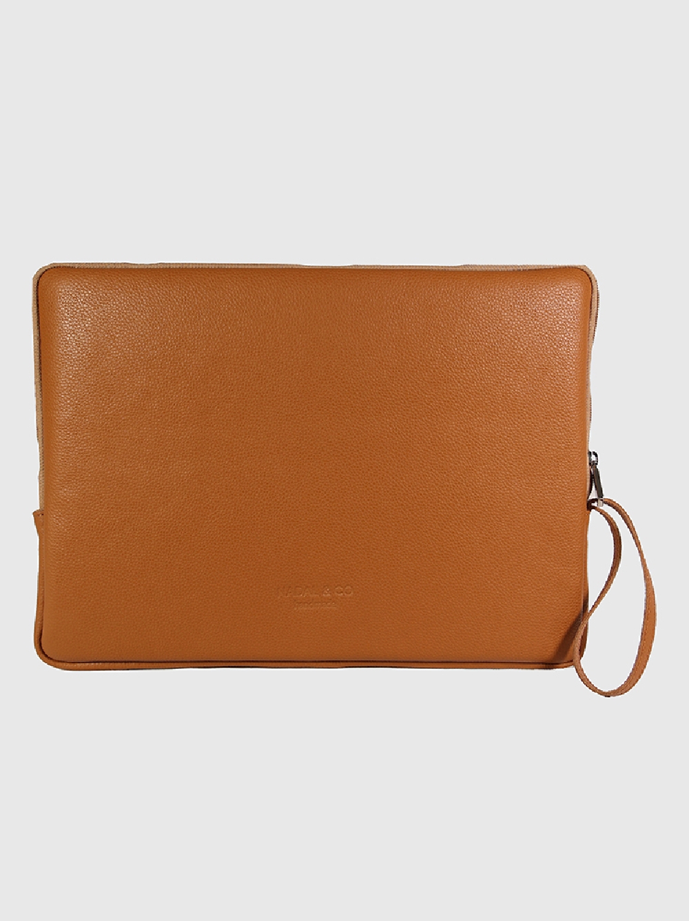 Funda de ordenador de cuero