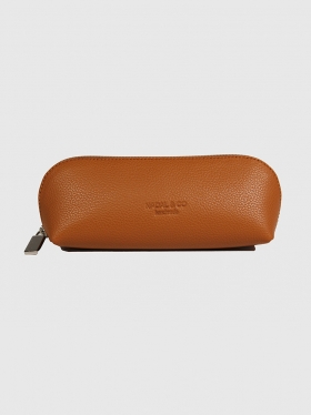 Leather L size pencil case