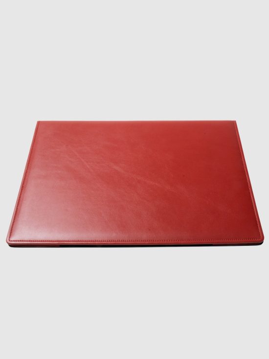 Vade en piel con carpeta